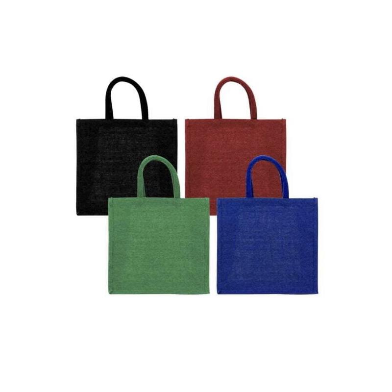 Solid Colour Promotional Jute Bag